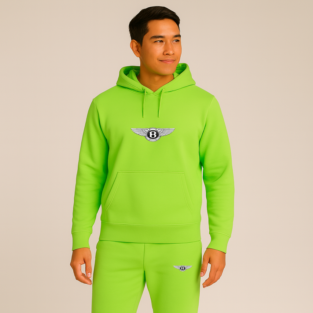 Men’s Bentley Motorsports Car Hoodie Joggers Set